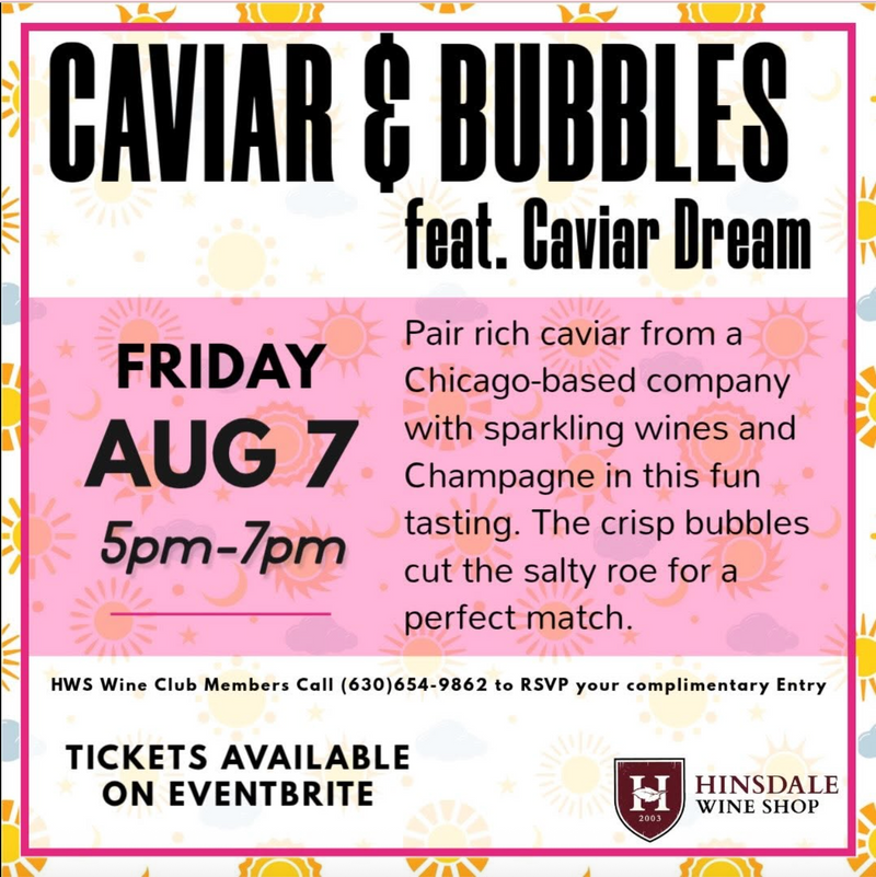 Caviar + Bubbles!