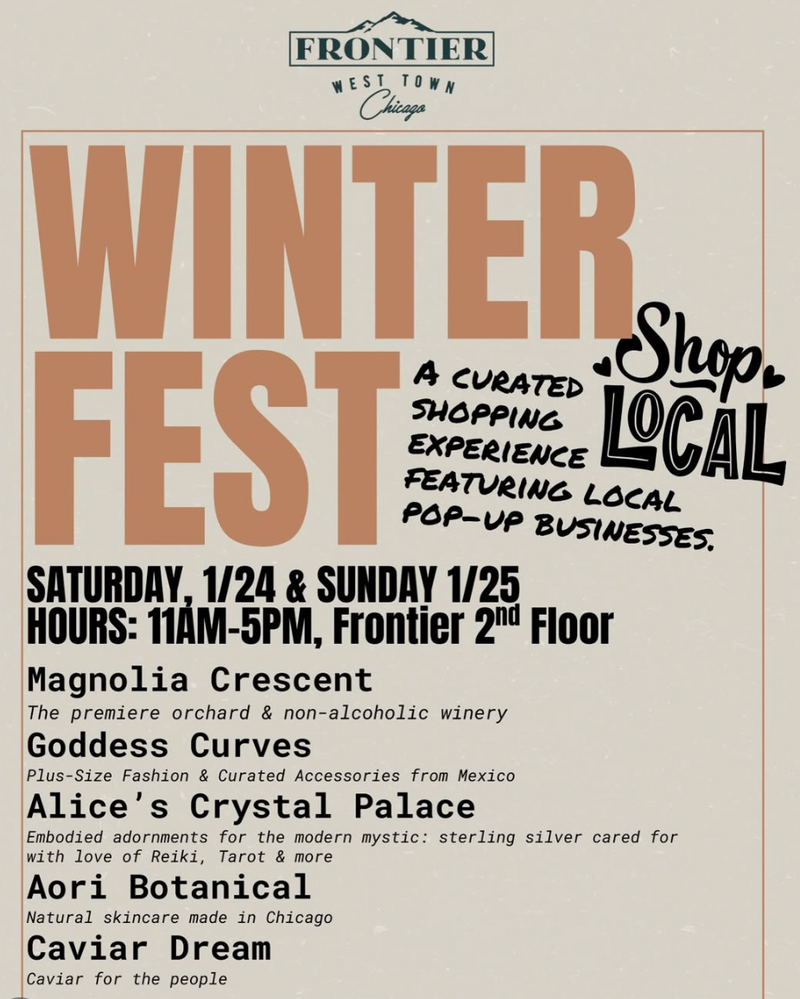 Winter Fest: Retail POP-UP SHOP {POSTPONED!}
