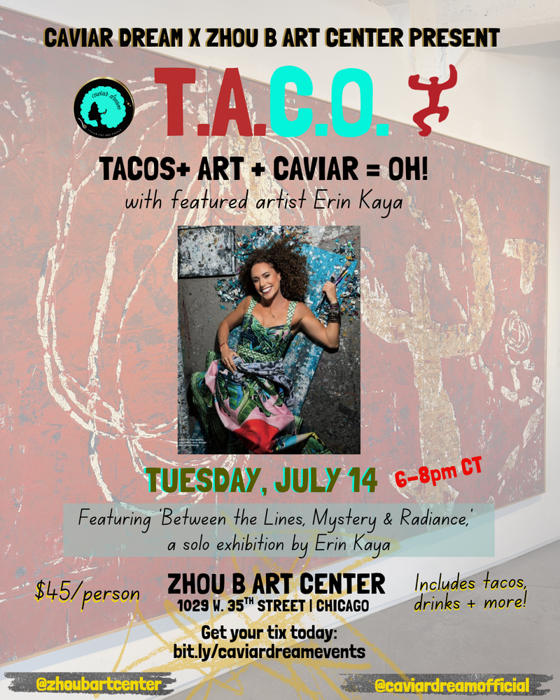 Tacos + Art + Caviar = OH!